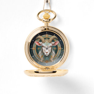 Montre Grimmloch Emblème de la Chèvre Jeu de rôle fantast