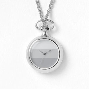 Montre Gris argenté rayé