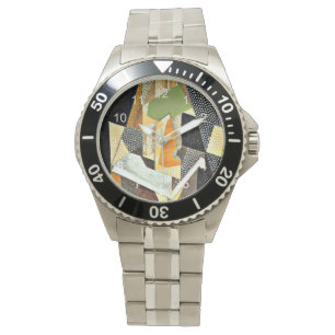 Montre Gris - Lampe, 1916 Cubisme,