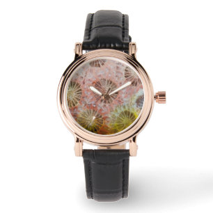 Montre Gros plan de corail rose