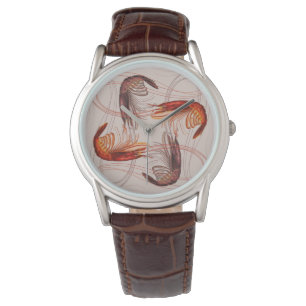 Montre Groupe de crevettes Antennes longues
