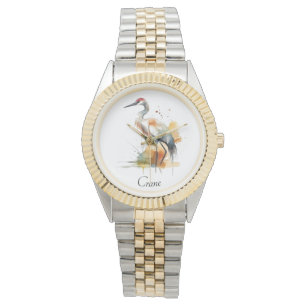 Montre Grue d'errance, personnalisée