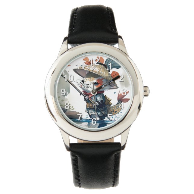 Montre Guerrier du poisson (devant)