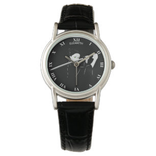 Montre Guerrier féminin d'arts martiaux avec le Japonais