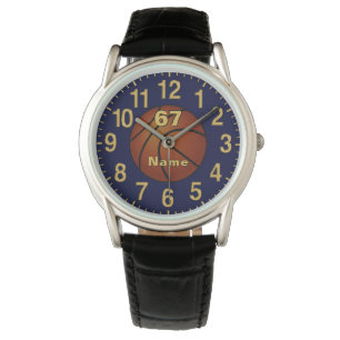 Montre Guetteur de basket-ball personnalisé pour hommes