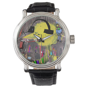 MONTRE GUIDE AVEC CHAÎNE TÉLÉPHONIQUE