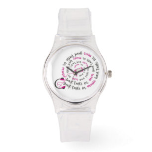 Montre Guillemet de fille Bon goût en musique mauvais goû