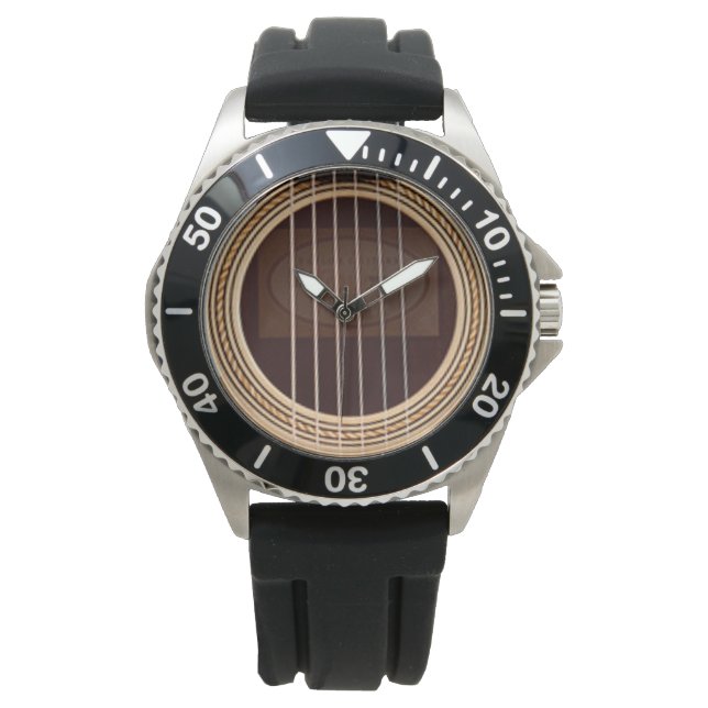 Montre guitare acoustique (devant)