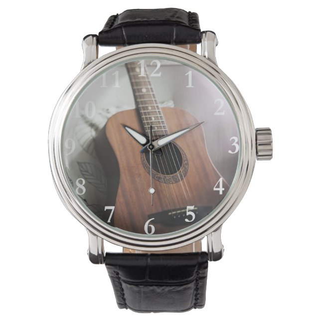 Montre Guitare acoustique (devant)