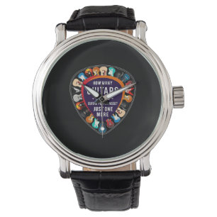 Montre Guitariste Combien de guitares Anniversaire