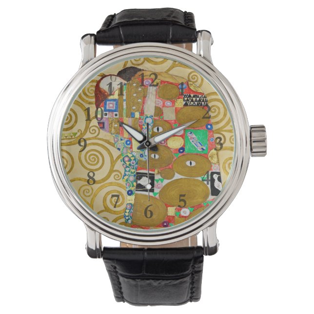 Montre Gustav Klimt Exécution Nouveau Couple (devant)