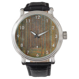 Montre Gustav Klimt - Forêt de pins de Tannenwald