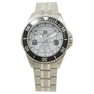 Montre Gym Barbell Deadlift - Vitruvian Man