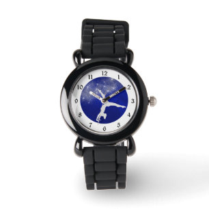Montre Gymnaste Blue Sparkle