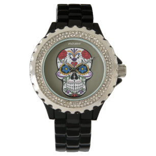 Montre HAAU DE SUCRE   texte à modification florale