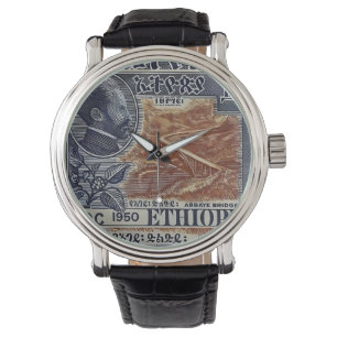 Montre Haile Selassie Éthiopie Rasta Jah Rastafari Reggae