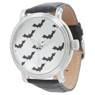 Montre Halloween, motif de chauves-souris, Trick Or Treat