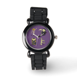 Montre Halloween Squelette Dracula Mummy Griffe Reaper