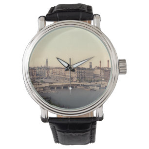 Montre Hambourg Alsterarkaden Deutschland Alster Allemagn
