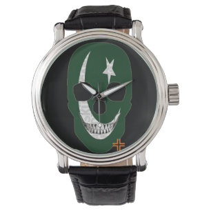 montre HANDSKULL Pakistan en cuir B2