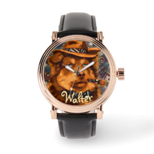 Montre Handsome Gangster Chien avec / Blue Eyes Personnal
