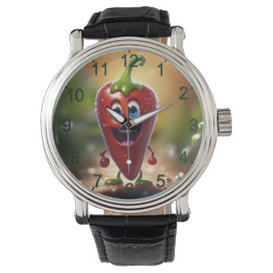Montre Happy chili Animé 3D,