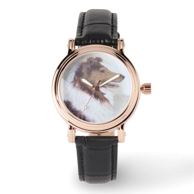 Montre Happy Collie Watch par Hevener (Recto)