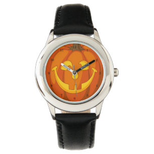 Montre Happy Goofy Jack O Lantern Halloween Pomkin Face