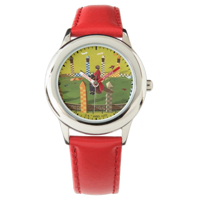 Montre HARRY POTTER™ à la recherche de l'entonnoir d'or (devant)
