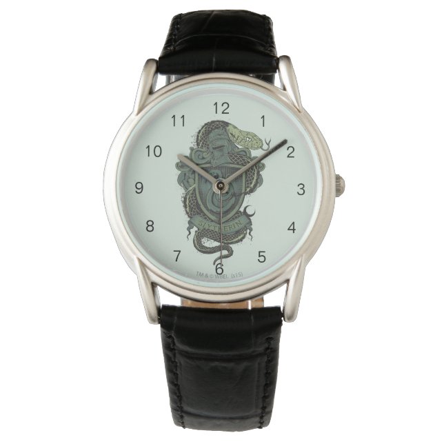 Montre Harry Potter  | Blason de Serpentard (devant)