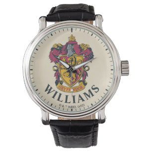 Montre Harry Potter   Gryffindor Crest Gold et Red Watch