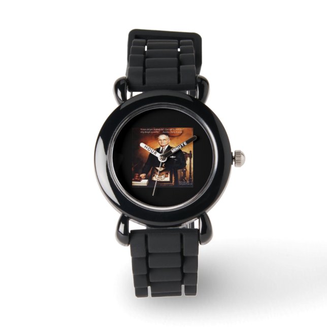 Montre Harry Truman "n'a pas donné "Em Hell" Womens Watch (Recto)