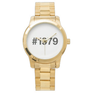 Montre Hashtag 1979 46 Anniversaire