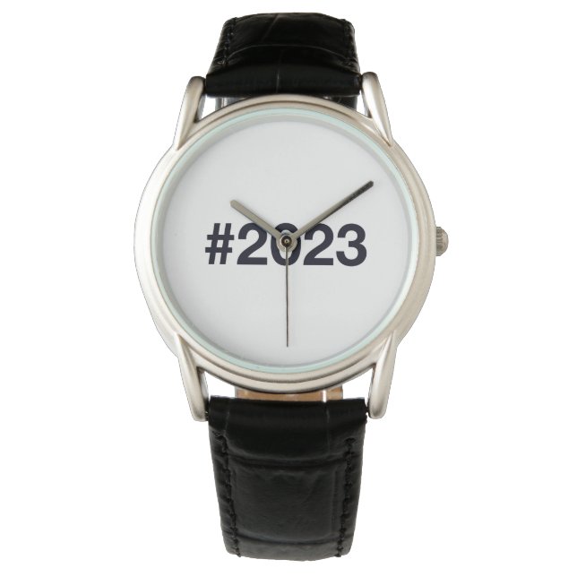Montre Hashtag 2023 (devant)