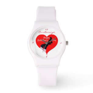 Montre Haut de la cuisse des Coeurs rouges Bottes Valenti