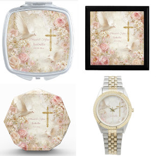 Montre Heaveny Blush & Gold Quince, personnalisé