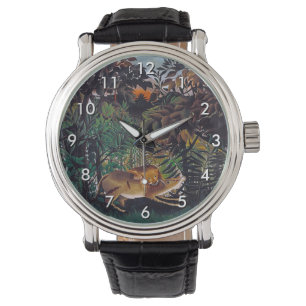 Montre Henri Rousseau - Le lion affamé