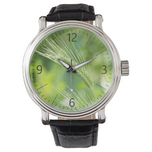 Montre Herbe verte