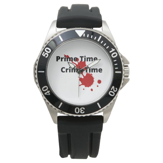 Montre Heure de la criminalité de premier temps eWatch (devant)