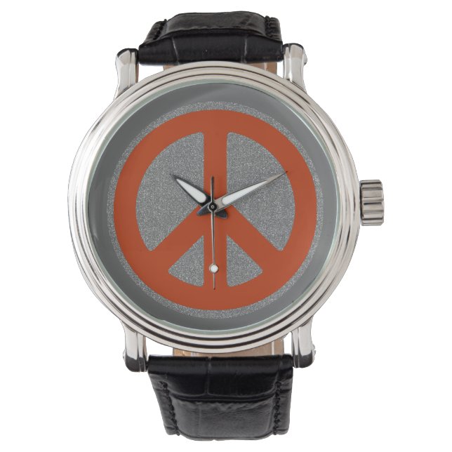 Montre heure de paix et d'amour (devant)