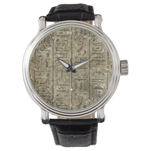 Montre Hiéroglyphes égyptiens