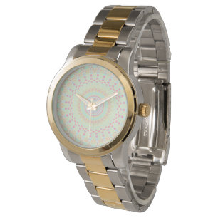 Montre Hippie colorée super Mandala    