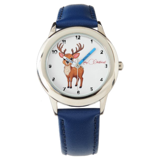 Montre Ho-Ho-Ho ! C'est un enfant de rennes (devant)