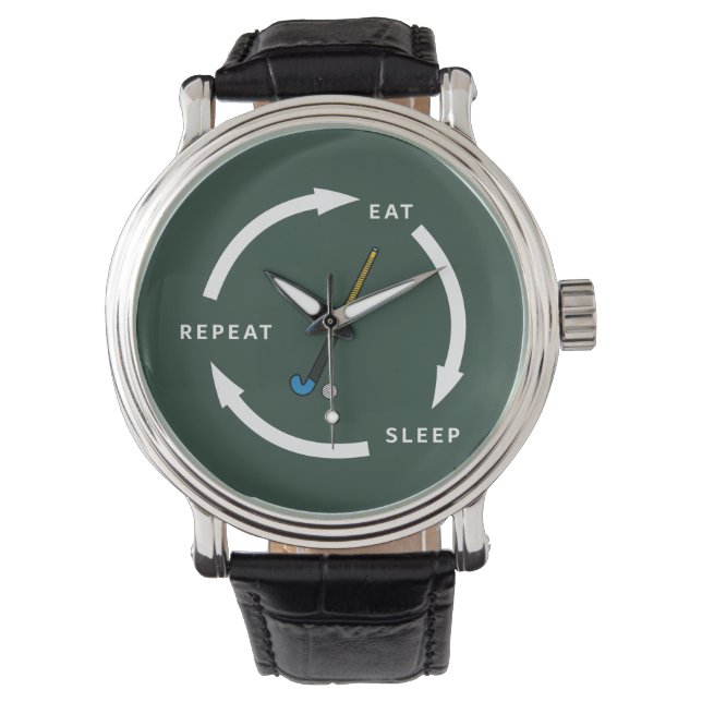 Montre Hockey de terrain Dormir Répéter le ventilateur de (devant)