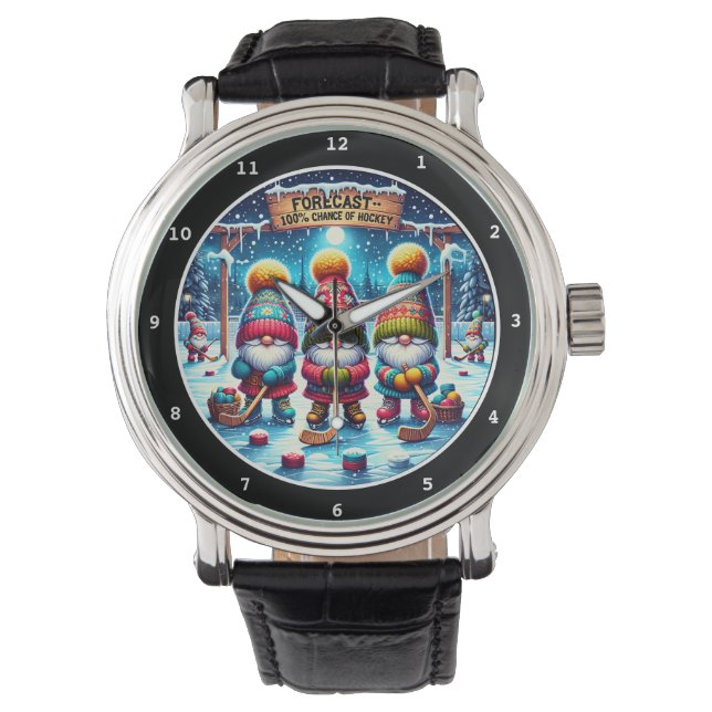 Montre Hockey Gnomes 100% Chance (devant)