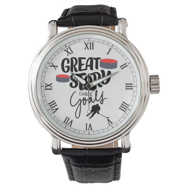 MONTRE HOCKEY GRANDE HISTOIRE - CHASE BUTS (devant)