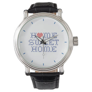 Montre Home Sweet Home Wristwatch