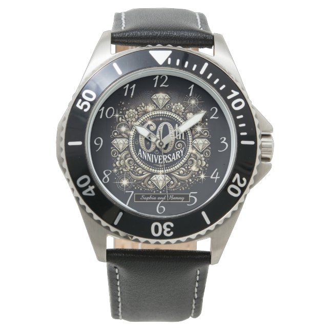 Montre Hommage éclatant : 60e anniversaire de design (devant)