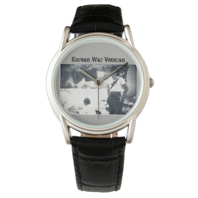 Montre homme vétéran de la guerre de Corée (devant)