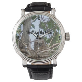 Montre "Hoo" A Le Temps | Poche perchée dans l'arbre phot